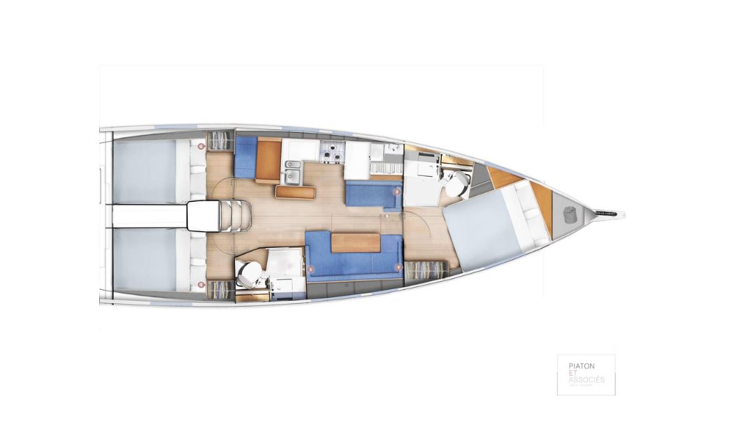 Athenian Yachts--S/Y Star Rene, Sun Odyssey 410 2023