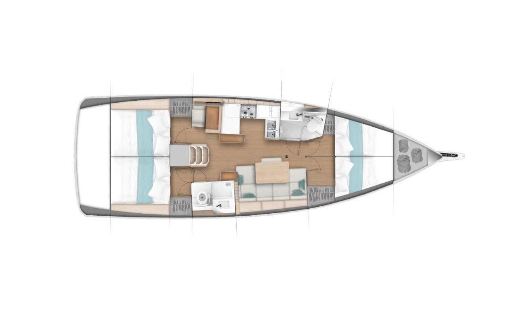 Athenian Yachts--S/Y Orfeas, Sun Odyssey 440 2021