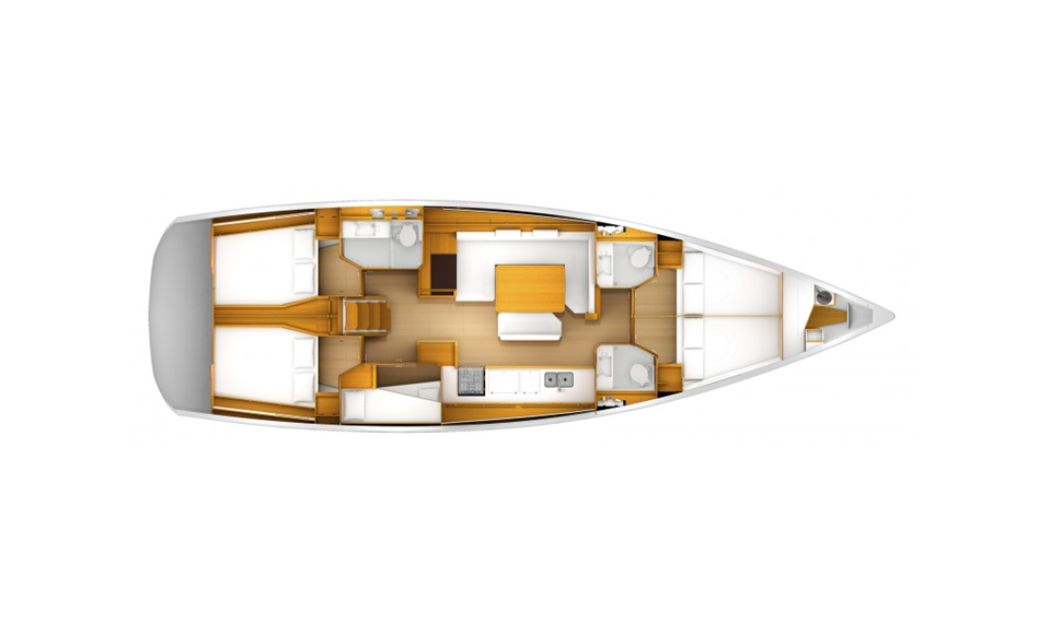 Athenian Yachts--S/Y Unique I, Sun Odyssey 519 2020